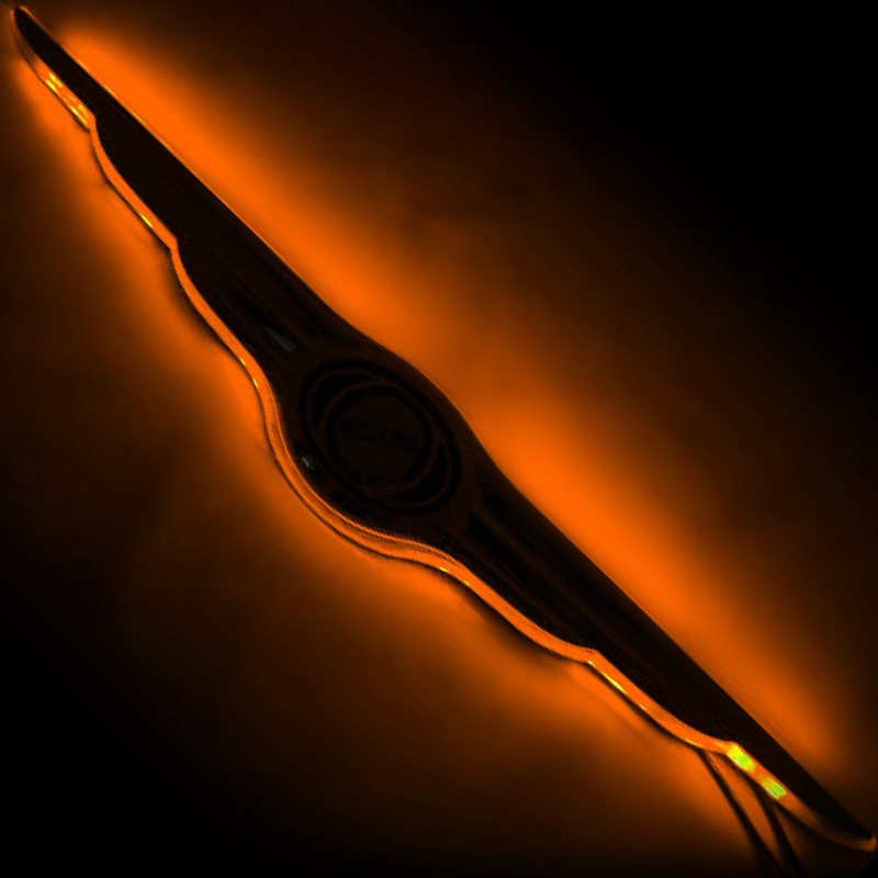 Oracle Chrysler Illuminated Wing - Dual Intensity - Amber - 3012-005