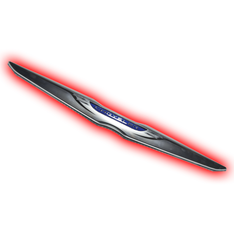 Oracle Chrysler Illuminated LED Sleek Wing - Red - 3019-003