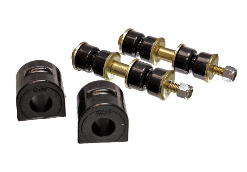 Energy Suspension 00-04 Ford Focus Black 20mm Rear Sway Bar Bushing Set - 4.5179G