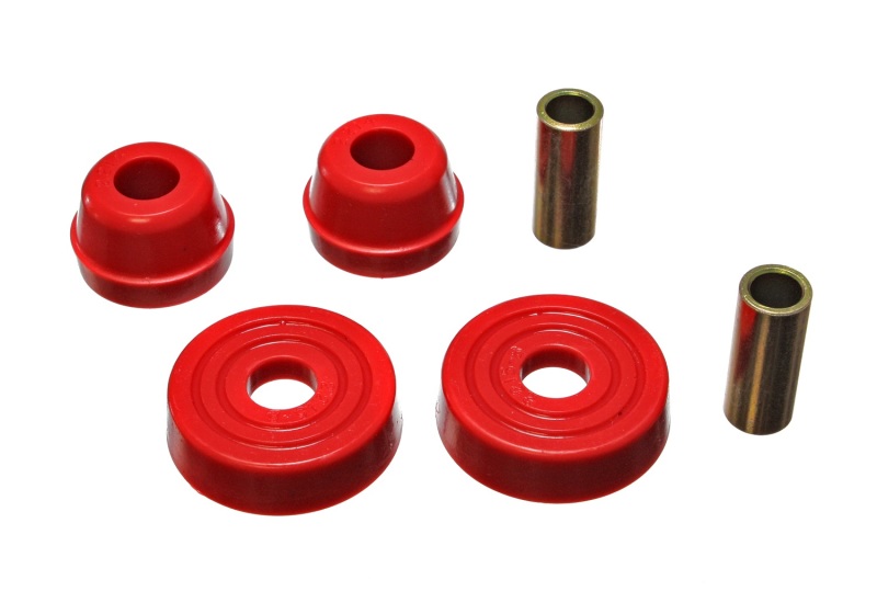 Energy Suspension 83-04 Ford Mustang SVO Red McPherson Strut Tower Bushing Set - 4.7114R