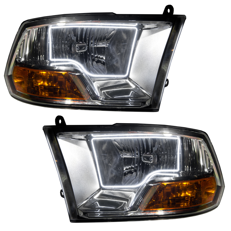 Oracle 09-12 Dodge Ram Non-Sport SMD HL - Chrome - White - 7038-001