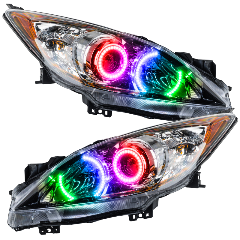 Oracle 10-13 Mazda 3 SMD HL - Halogen - ColorSHIFT w/ 2.0 Controller - 7100-333