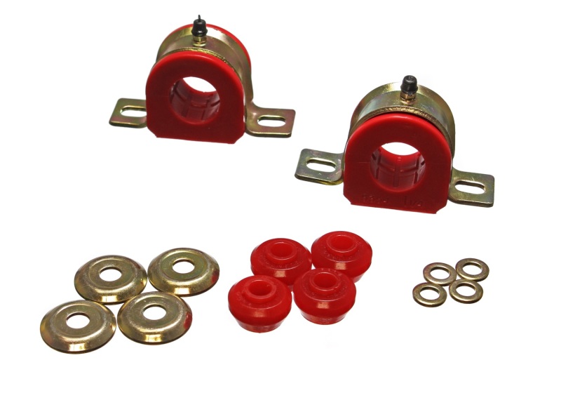 Energy Suspension 94-01 Dodge Ram 1500 / 94-02 Ram 2500/3500 4WD Red 30mm Front Sway Bar Bushings - 5.5127R