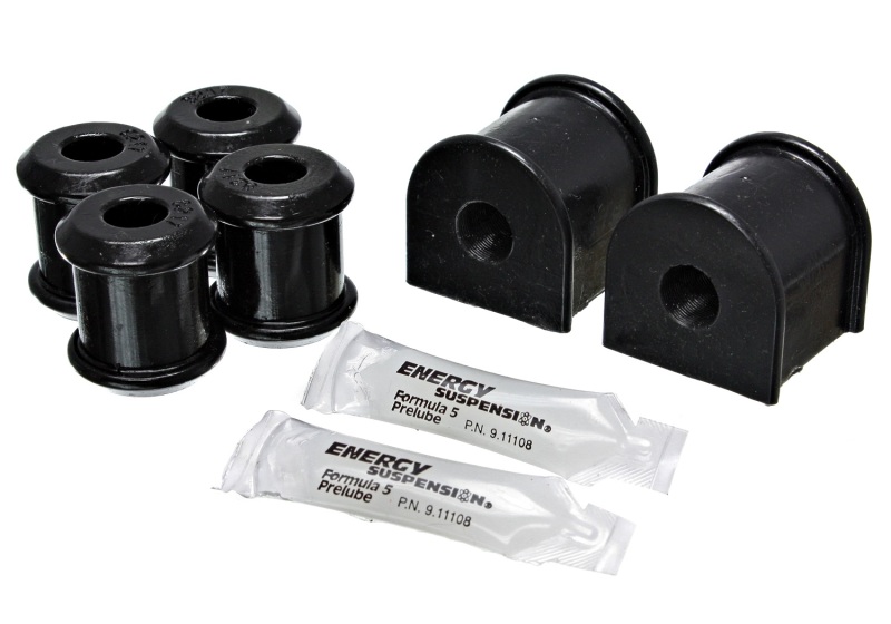 Energy Suspension 00-04 Dodge Dakota 4WD / 00-03 Durango 4WD Black 15mm Rear Sway Bar Bushing Set - 5.5167G