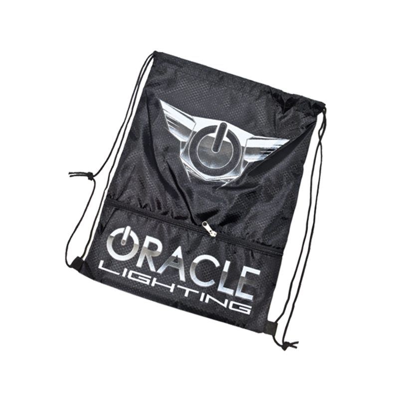 Oracle Draw String Bag - Black/Silver - 8047-504