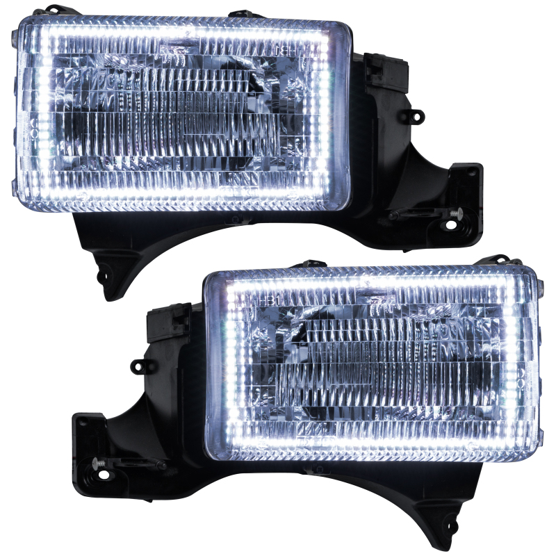 Oracle 94-02 Dodge Ram Pre-Assembled Halo Headlights - White - 8167-001