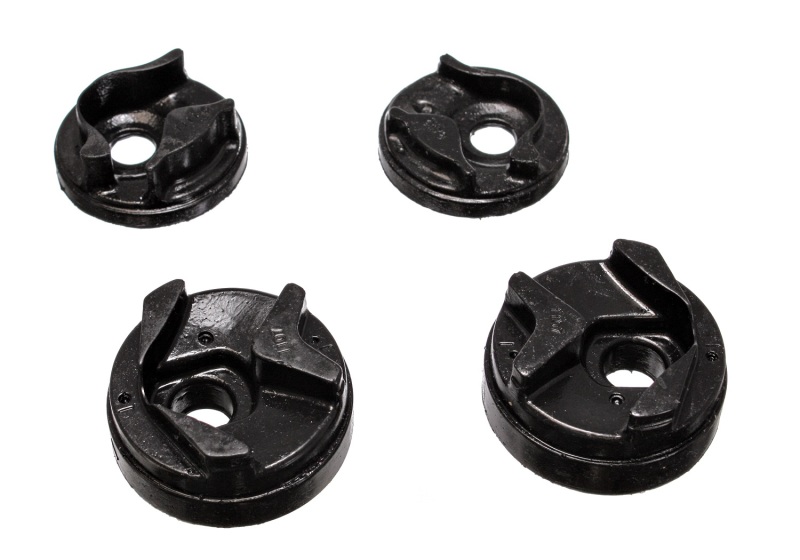 Energy Suspension 02-03 Nissan Sentra/200SX Black Motor Mount Insert Set (w/ Spec V 2.5L engine man - 7.1112G