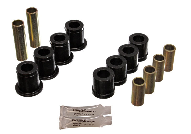 Energy Suspension 87-95 Nissan Pathfinder 2WD/4WD Black Front Control Arm Bushing Set - 7.3102G