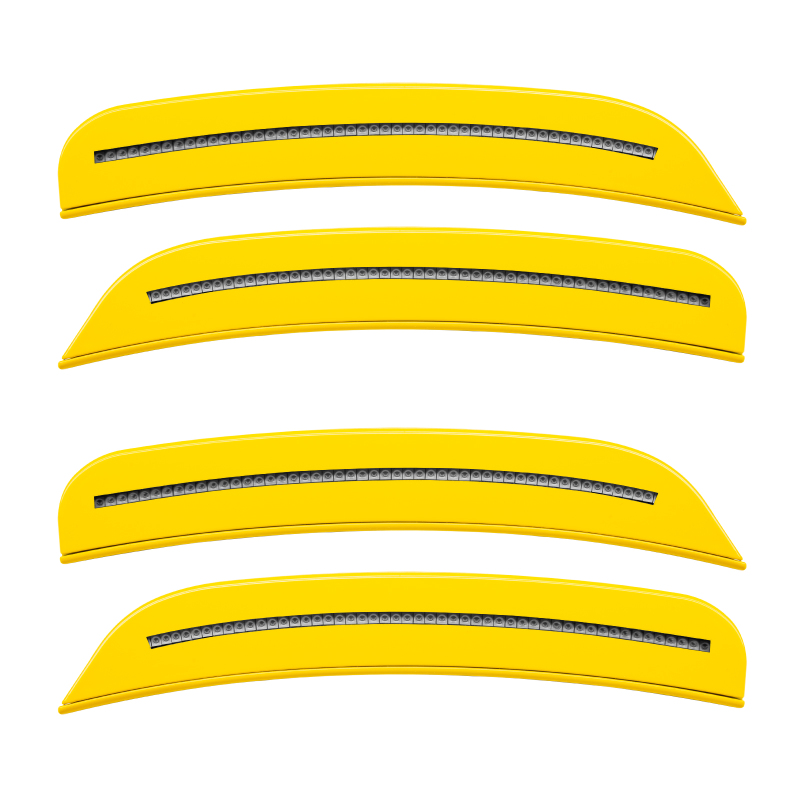 Oracle 15-21 Dodge Charger Concept Sidemarker Set - Clear - Yellow Jacket (PY4) - 9880-PY4-C