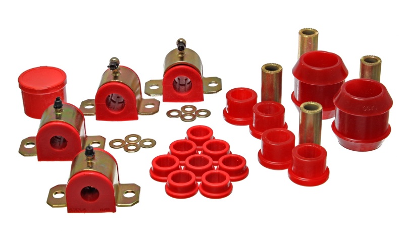 Energy Suspension 00-05 Toyota Celica Red Hyper-Flex Master Bushing Set - 8.18106R