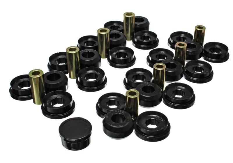 Energy Suspension 03-09 Lexus Gx470 / 07-09 Toyota FJ Cruiser Black Rear End Control Arm Bushing Set - 8.3129G