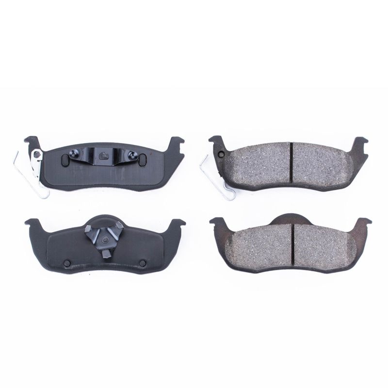 Power Stop 06-10 Jeep Commander Rear Z16 Evolution Ceramic Brake Pads - 16-1087