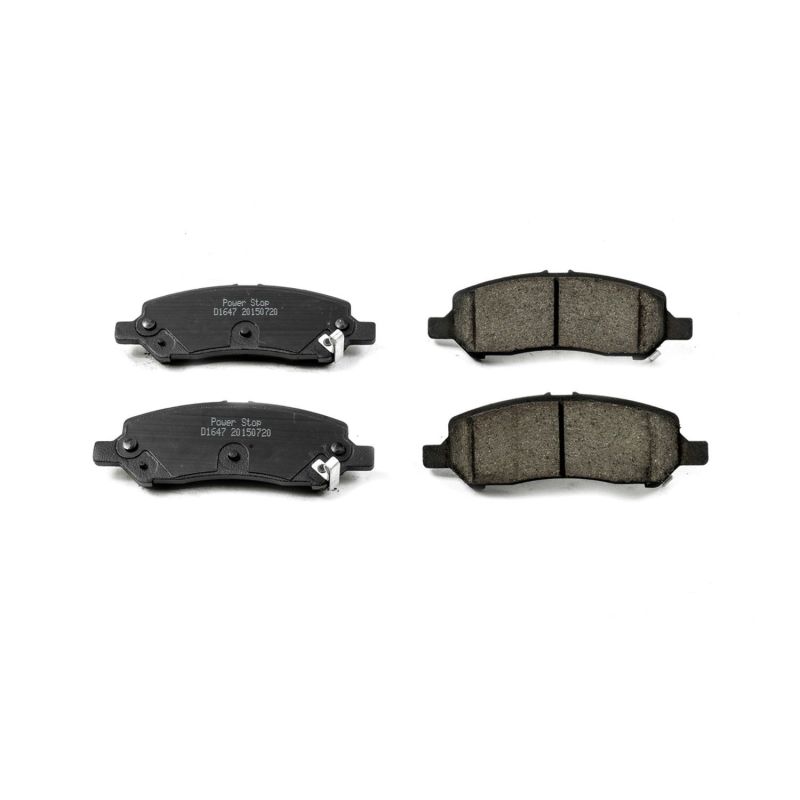 Power Stop 13-16 Dodge Dart Rear Z16 Evolution Ceramic Brake Pads - 16-1647