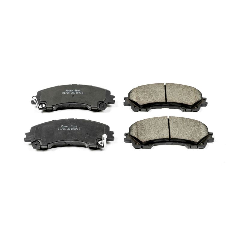 Power Stop 14-19 Infiniti Q50 Front Z16 Evolution Ceramic Brake Pads - 16-1736