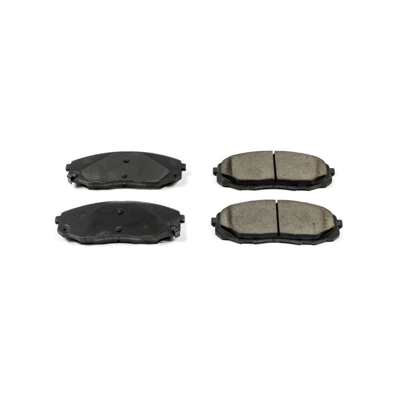 Power Stop 15-19 Kia Sedona Front Z16 Evolution Ceramic Brake Pads - 16-1814