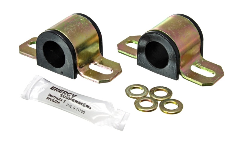 Energy Suspension Universal 24mm Black Non-Greasable Sway Bar Bushings - 9.5128G