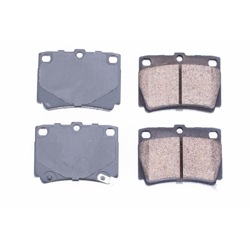 Power Stop 97-04 Mitsubishi Montero Sport Rear Z16 Evolution Ceramic Brake Pads - 16-733