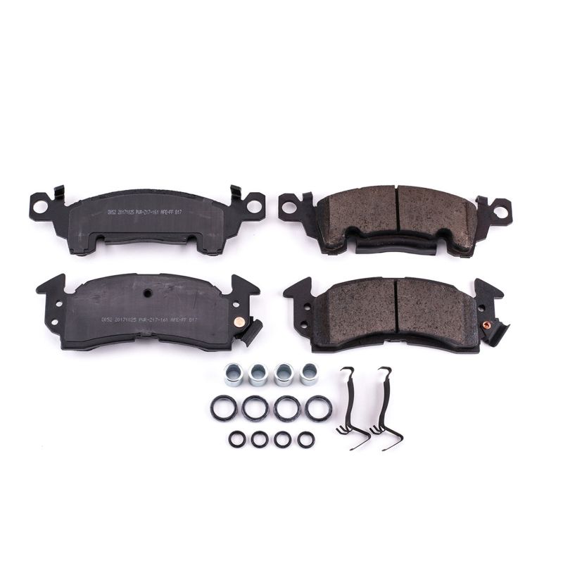 Power Stop 73-75 Buick Apollo Front or Rear Z17 Evolution Ceramic Brake Pads w/Hardware - 17-052