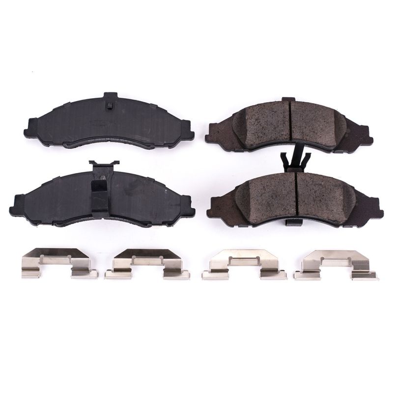 Power Stop 2004 Pontiac GTO Front Z17 Evolution Ceramic Brake Pads w/Hardware - 17-1043