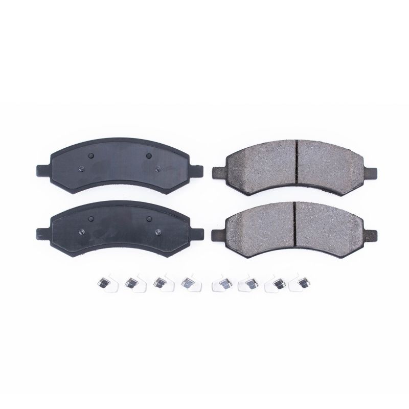 Power Stop 2018 Jeep Wrangler JK Front Z17 Evolution Ceramic Brake Pads - 17-1084