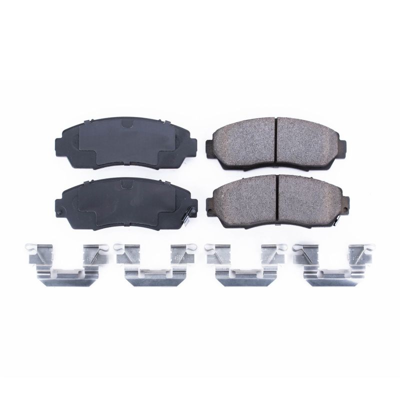 Power Stop 07-12 Acura RDX Front Z17 Evolution Ceramic Brake Pads w/Hardware - 17-1089