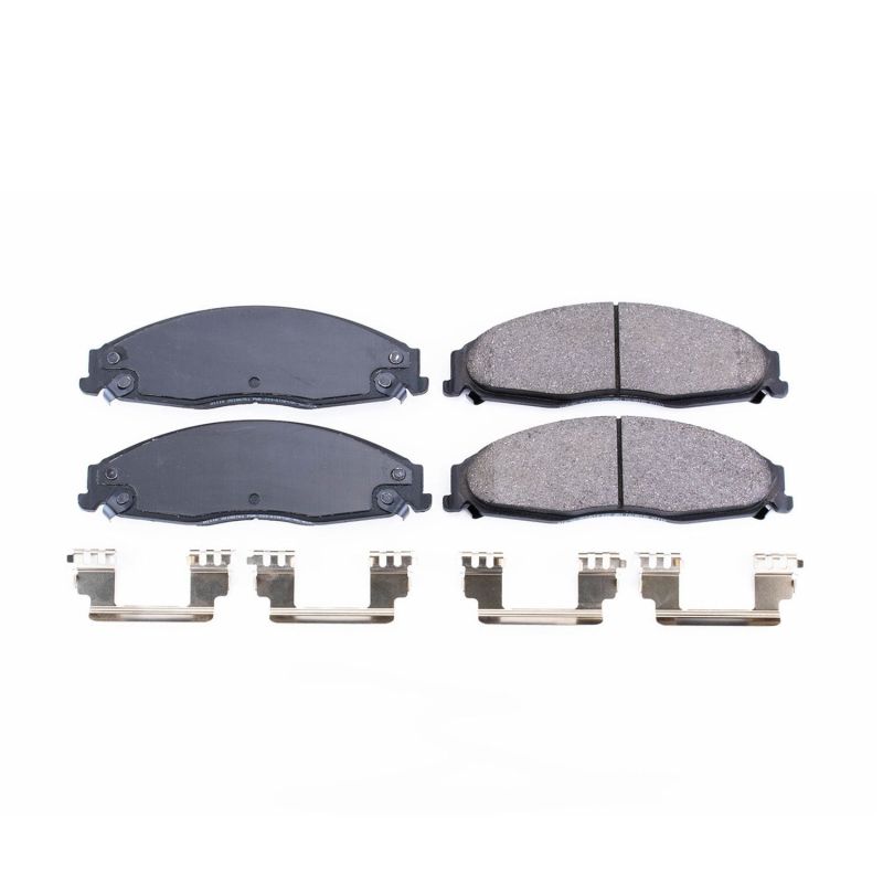 Power Stop 05-08 Pontiac Grand Prix Front Z17 Evolution Ceramic Brake Pads w/Hardware - 17-1110