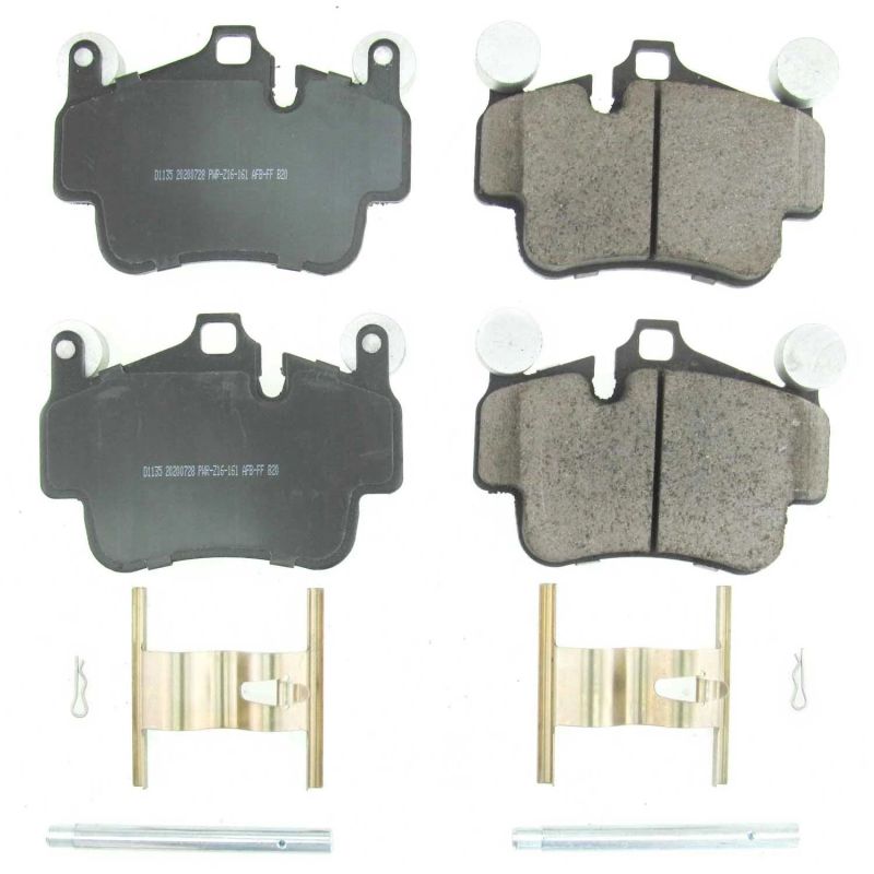 Power Stop 05-08 Porsche 911 Front or Rear Z17 Evolution Ceramic Brake Pads w/Hardware - 17-1135