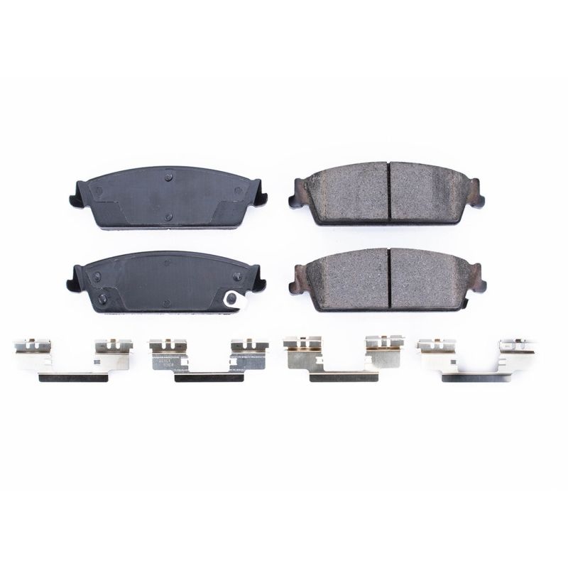 Power Stop 99-00 Cadillac Escalade Rear Z17 Evolution Ceramic Brake Pads w/Hardware - 17-1194