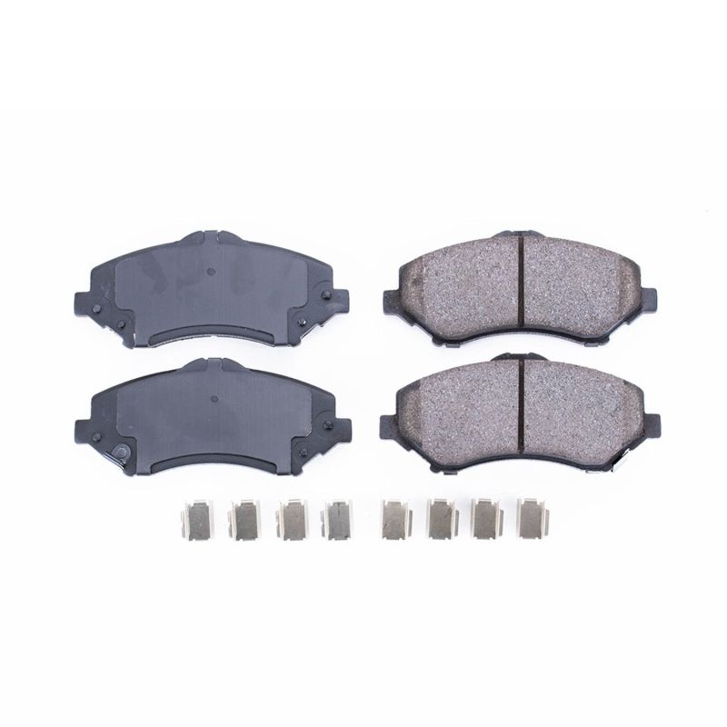 Power Stop 08-16 Chrysler Town & Country Front Z17 Evolution Ceramic Brake Pads w/Hardware - 17-1273