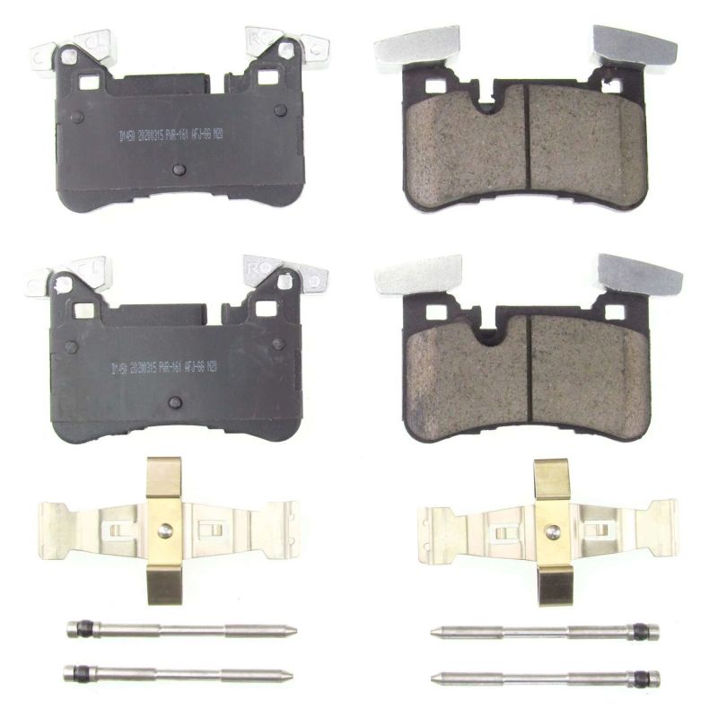 Power Stop 2012 Mercedes-Benz C63 AMG Rear Z17 Evolution Ceramic Brake Pads w/Hardware - 17-1450