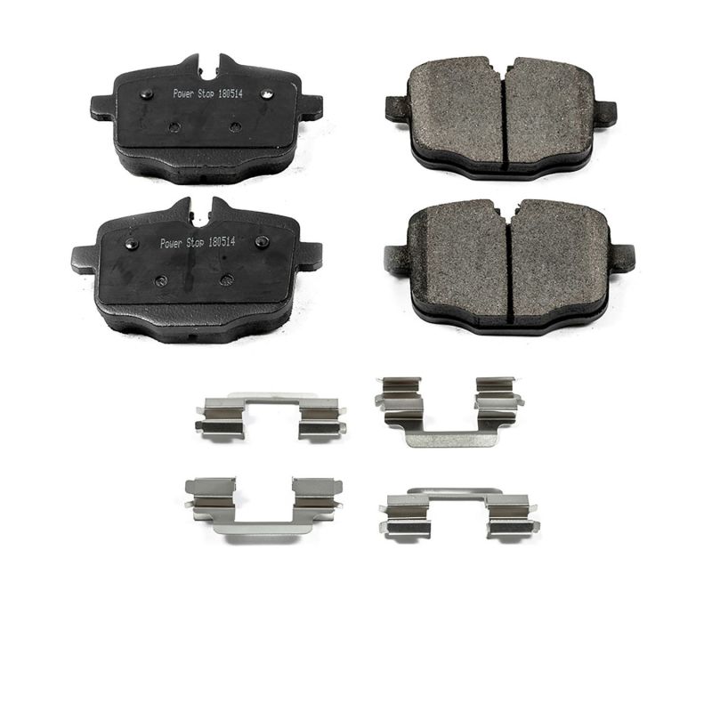 Power Stop 2017 BMW 530i Rear Z17 Evolution Ceramic Brake Pads w/Hardware - 17-1469