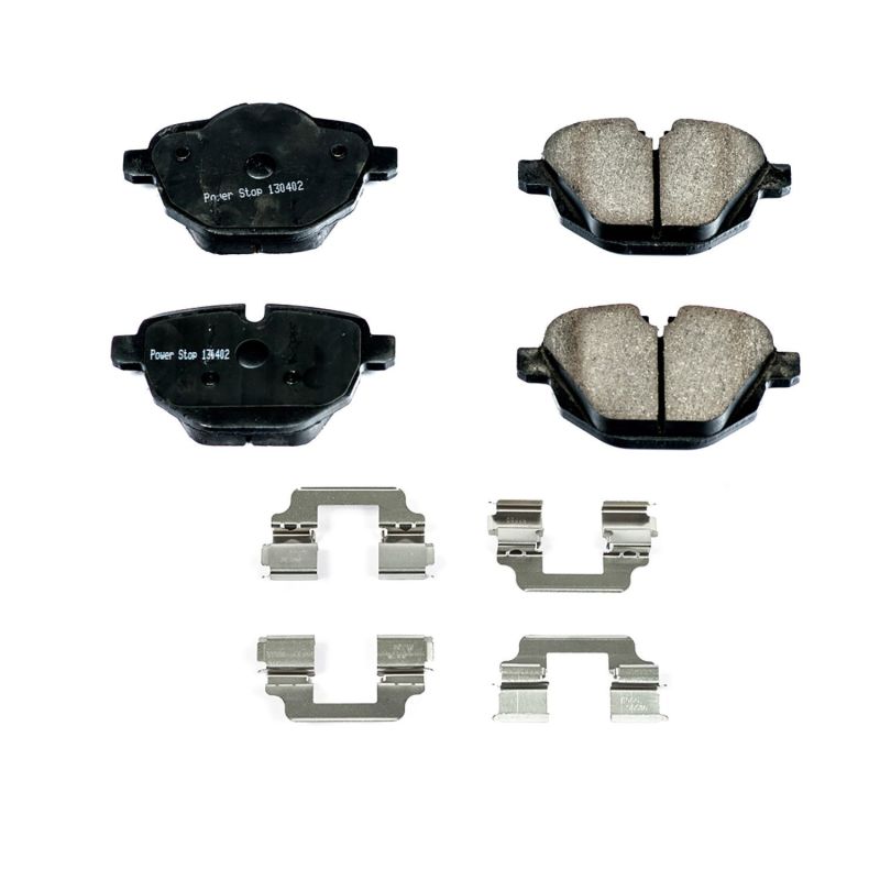 Power Stop 11-16 BMW 528i Rear Z17 Evolution Ceramic Brake Pads w/Hardware - 17-1473