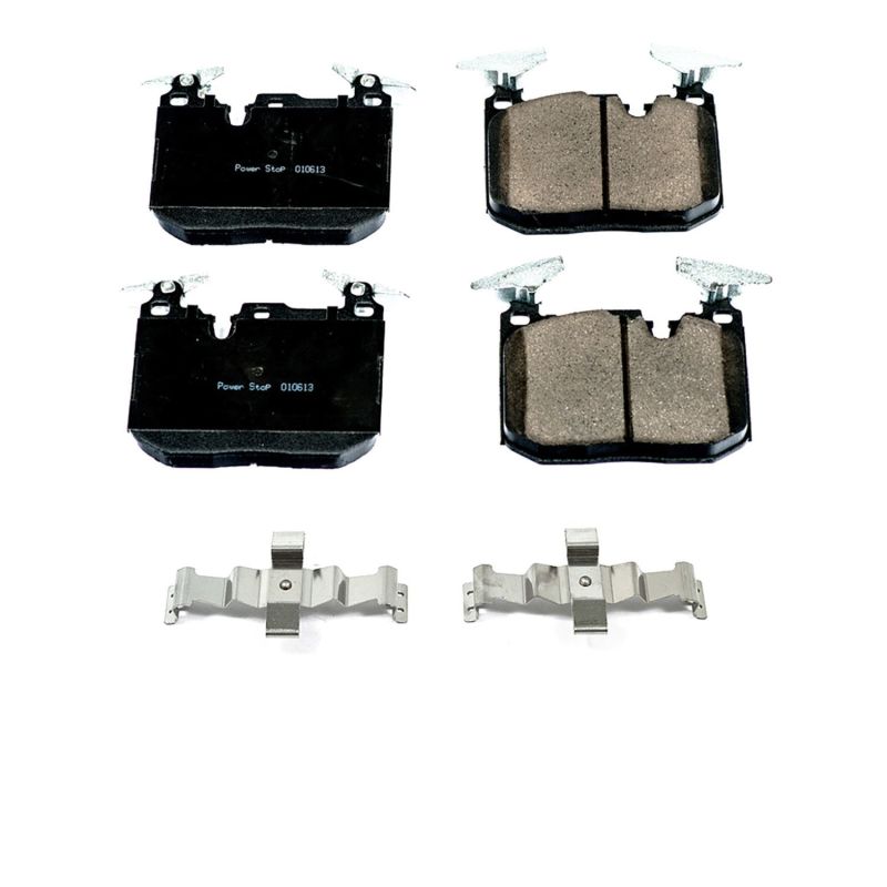 Power Stop 14-16 BMW 228i Front Z17 Evolution Ceramic Brake Pads w/Hardware - 17-1609