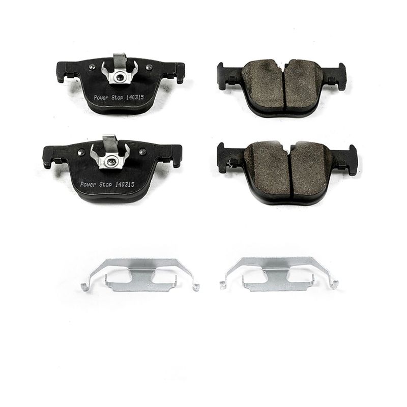 Power Stop 2016 BMW 328i Rear Z17 Evolution Ceramic Brake Pads w/Hardware - 17-1610
