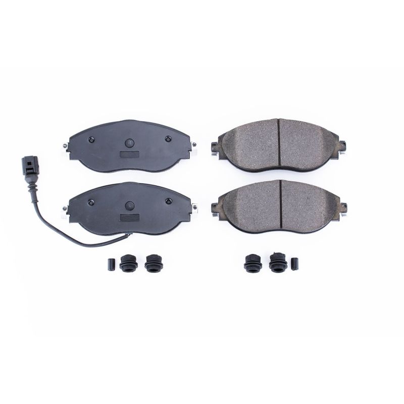 Power Stop 2019 Audi A3 Quattro Front Z17 Evolution Ceramic Brake Pads w/Hardware - 17-1633