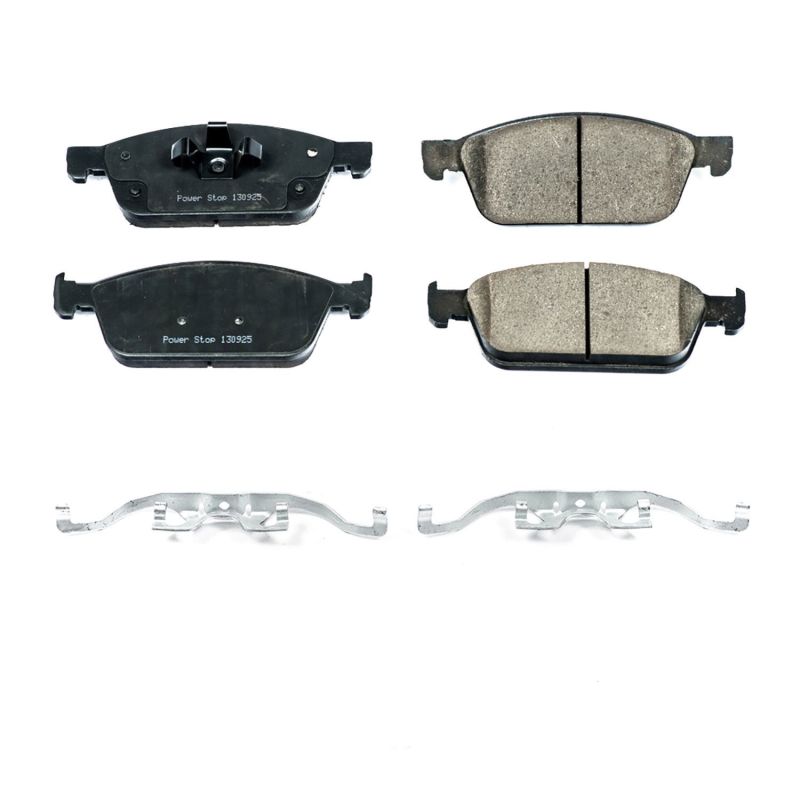 Power Stop 13-17 Ford Escape Front Z17 Evolution Ceramic Brake Pads w/Hardware - 17-1645