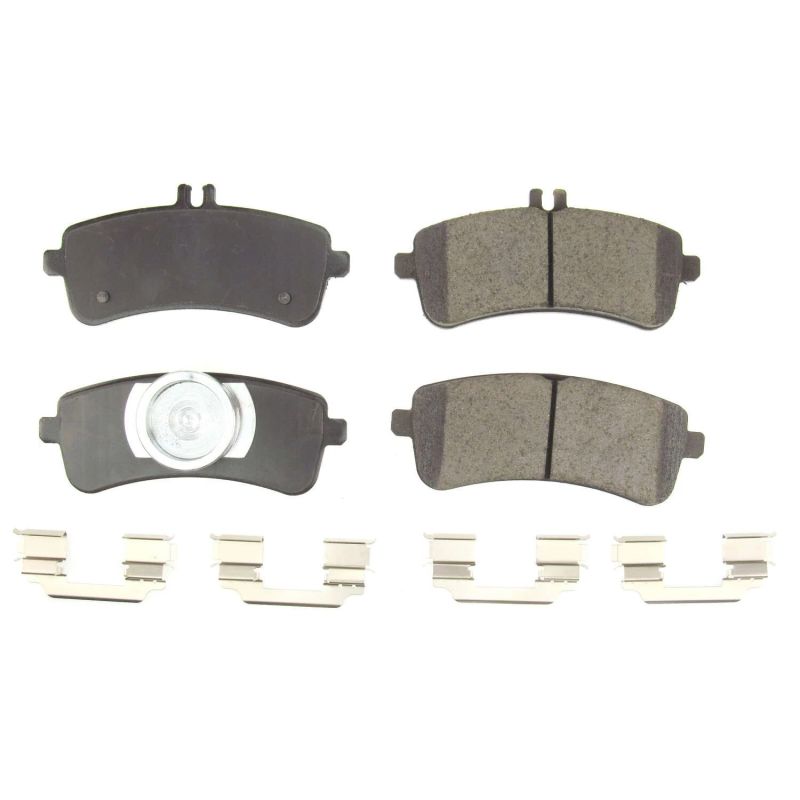 Power Stop 15-18 Mercedes-Benz S63 AMG Rear Z17 Evolution Ceramic Brake Pads w/Hardware - 17-1669