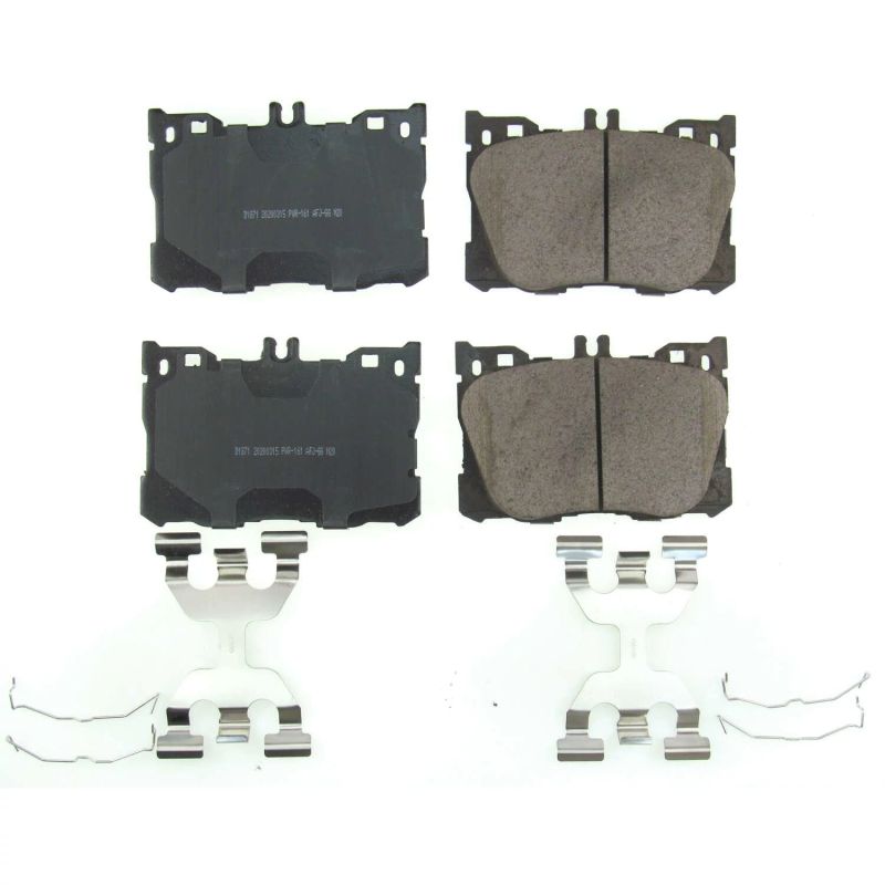 Power Stop 17-18 Mercedes-Benz C43 AMG Front Z17 Evolution Ceramic Brake Pads w/Hardware - 17-1871