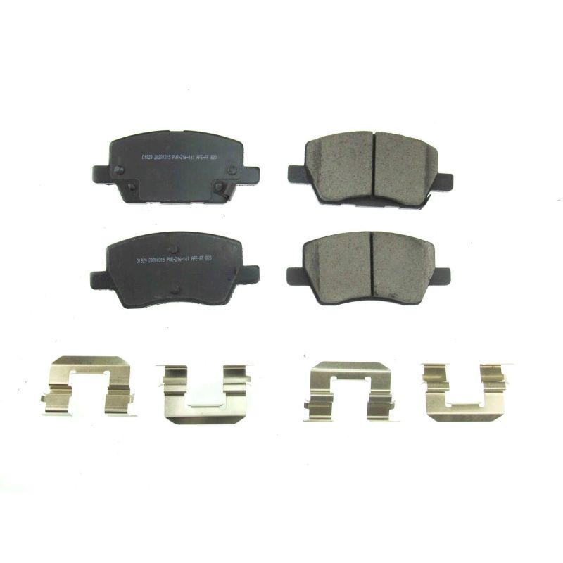 Power Stop 2019 Chevrolet Sonic Front Z17 Evolution Ceramic Brake Pads w/Hardware - 17-1929