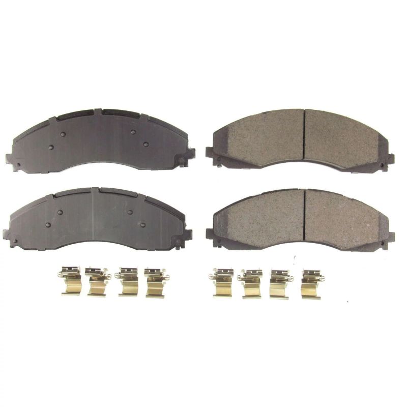 Power Stop 17-19 Ford F-450 Super Duty Rear Z17 Evolution Ceramic Brake Pads w/Hardware - 17-2018A