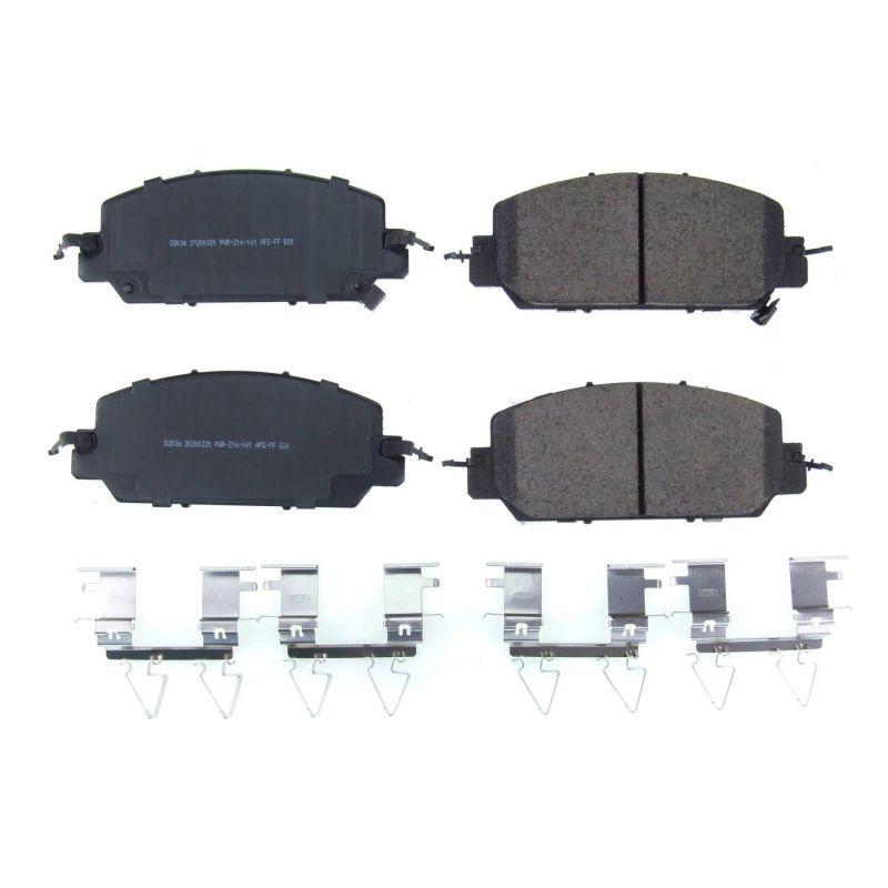 Power Stop 18-19 Honda Clarity Front Z17 Evolution Ceramic Brake Pads w/Hardware - 17-2036