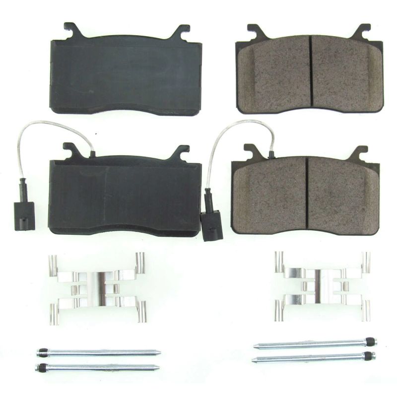 Power Stop 17-18 Alfa Romeo Giulia Front Z17 Evolution Ceramic Brake Pads w/Hardware - 17-2052