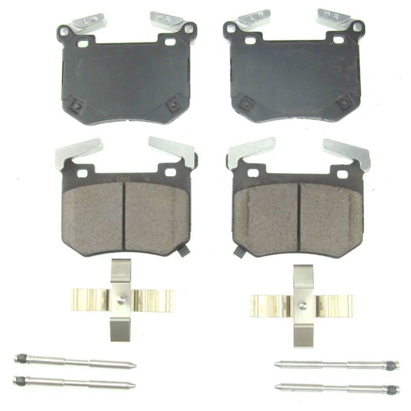 Power Stop 18-19 Kia Stinger Rear Z17 Evolution Ceramic Brake Pads w/Hardware - 17-2144