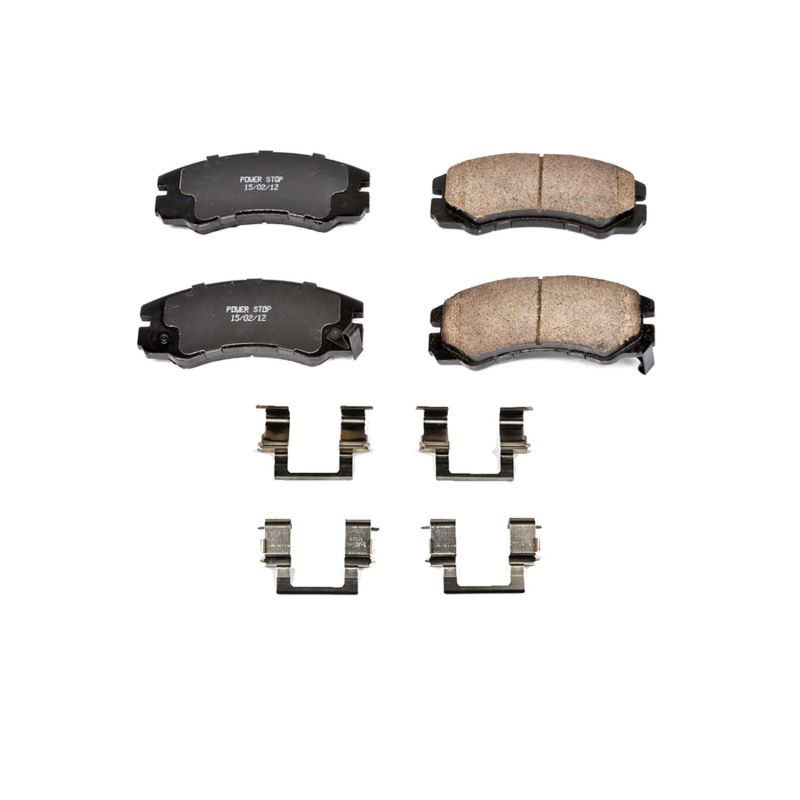 Power Stop 96-99 Acura SLX Front Z17 Evolution Ceramic Brake Pads w/Hardware - 17-579