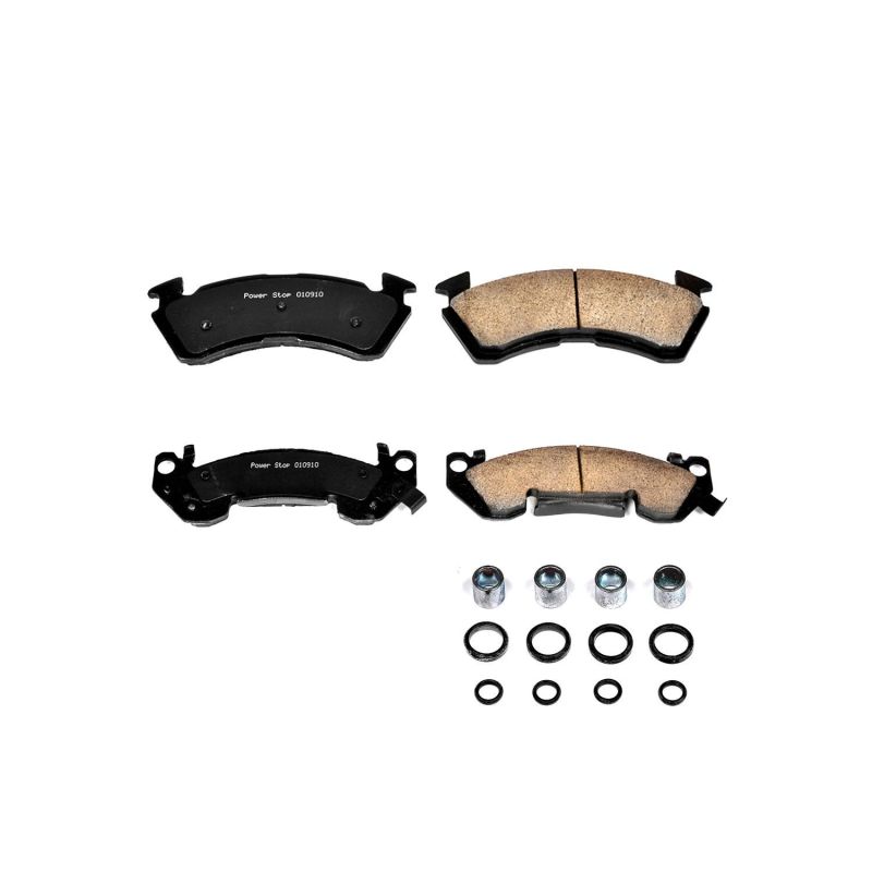 Power Stop 92-96 Buick Commercial Chassis Front Z17 Evolution Ceramic Brake Pads w/Hardware - 17-614