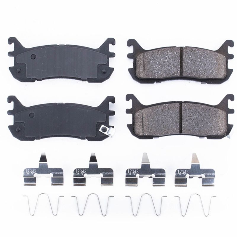 Power Stop 97-03 Ford Escort Rear Z17 Evolution Ceramic Brake Pads w/Hardware - 17-636