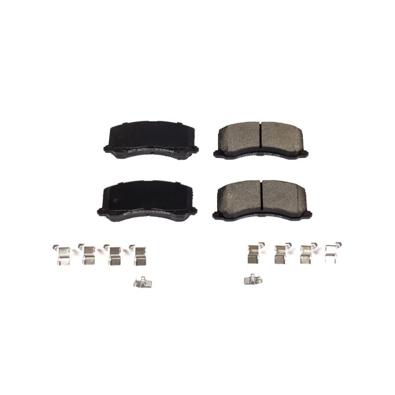 Power Stop 95-02 Suzuki Esteem Front Z17 Evolution Ceramic Brake Pads w/Hardware - 17-677