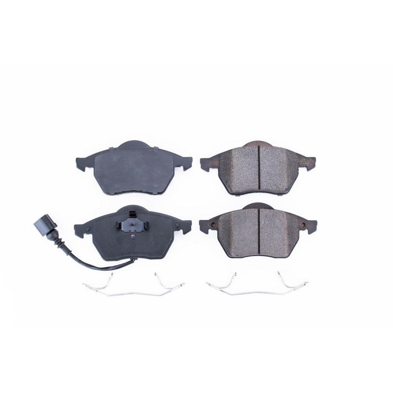 Power Stop 00-06 Audi TT Front Z17 Evolution Ceramic Brake Pads w/Hardware - 17-687A