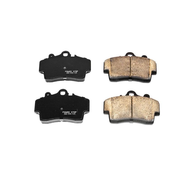 Power Stop 97-08 Porsche Boxster Front Z17 Evolution Ceramic Brake Pads w/Hardware - 17-737