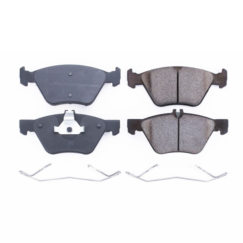 Power Stop 04-08 Chrysler Crossfire Front Z17 Evolution Ceramic Brake Pads w/Hardware - 17-740